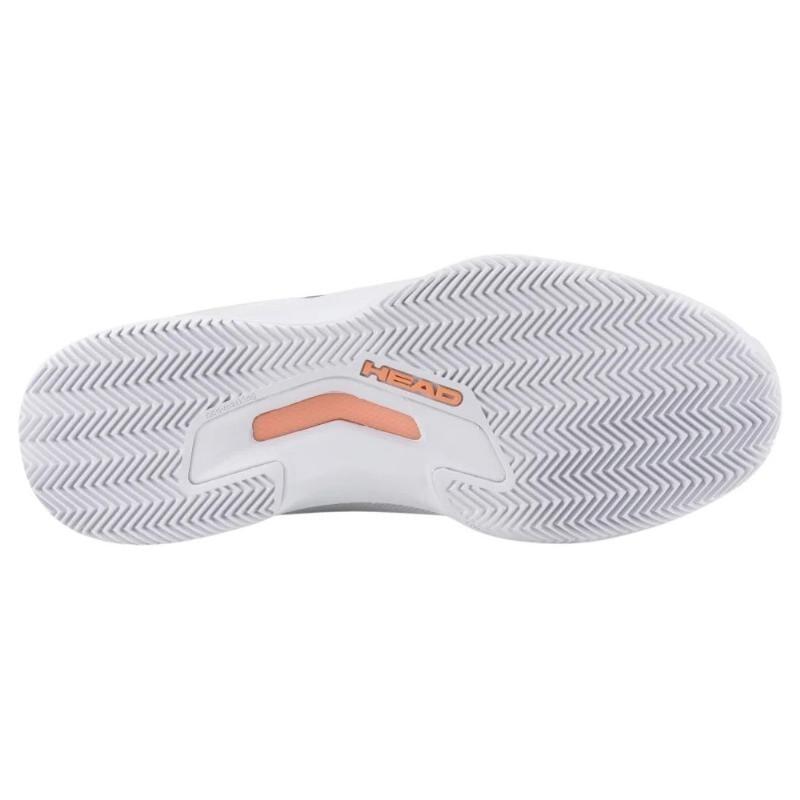 Zapatillas Head Sprint Team 4.0 Clay Blanco Coral Mujer 5/6