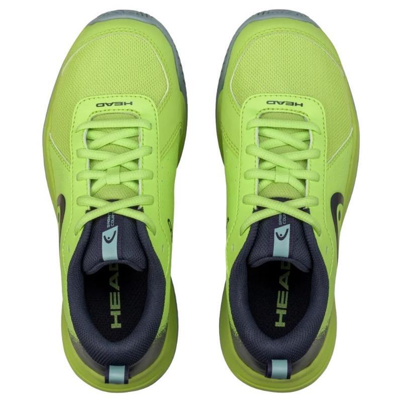 Zapatillas Head Sprint Court 4.0 Lima Azul Oscuro Junior 2/6