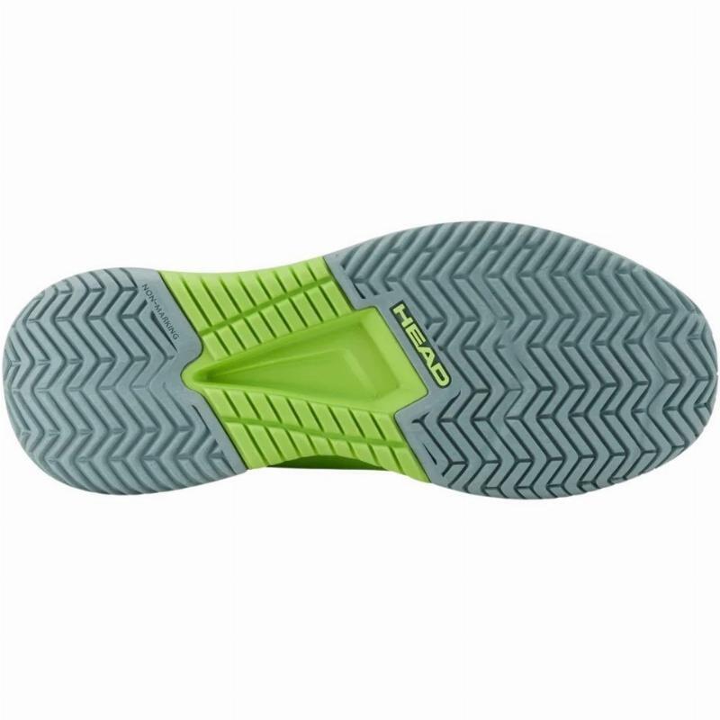 Zapatillas Head Sprint Court 4.0 Lima Azul Oscuro Junior 5/6