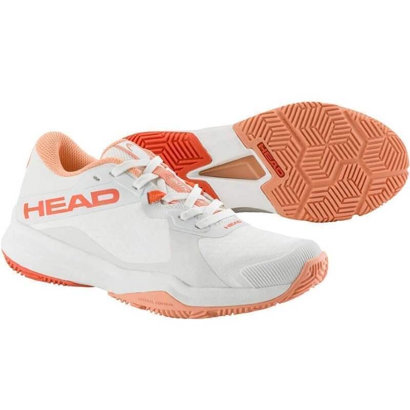 Zapatillas Head Motion Team Padel Blanco Coral Mujer 2/6