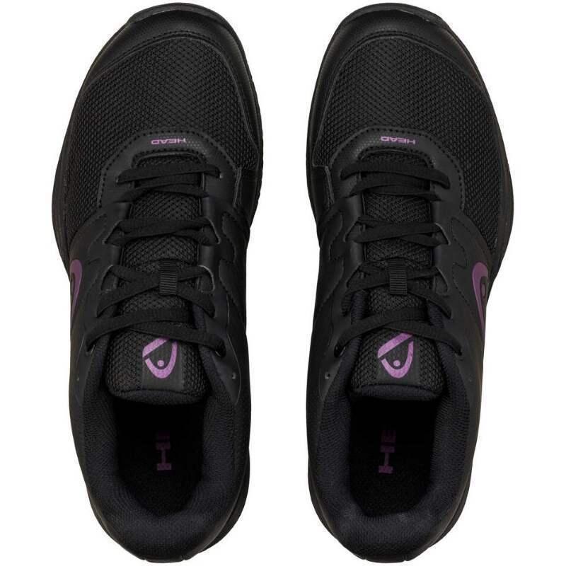 Zapatillas Head Revolt Court Negro Morado Mujer 3/5