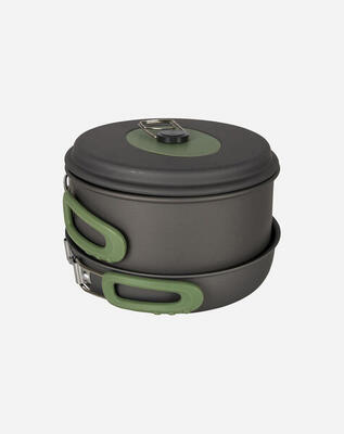 Pannenset explorer 3-delig hard anodized aluminium