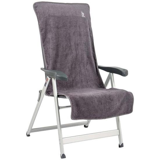 Tissu éponge siège Coussin chaise à haut dossier Housse de jardin Camping