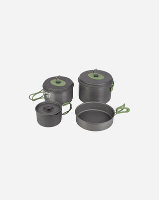 Pannenset explorer xl 4-delig hard anodized aluminium