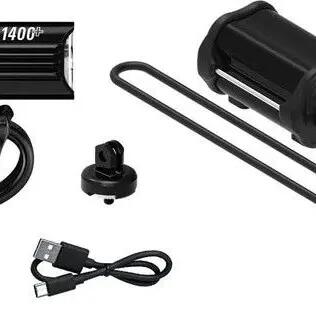 Lezyne Macro Drive 1400+ Front Light Kit / Infinite Light Power Pack+ battery /