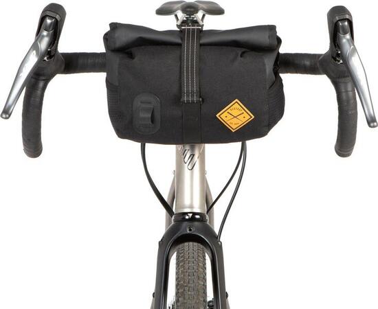 Restrap Rolltop Borsa per taniche 4L Borsa da manubrio Nero