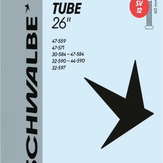 Schwalbe SV12 26" Presta 40 mm Inner Tube