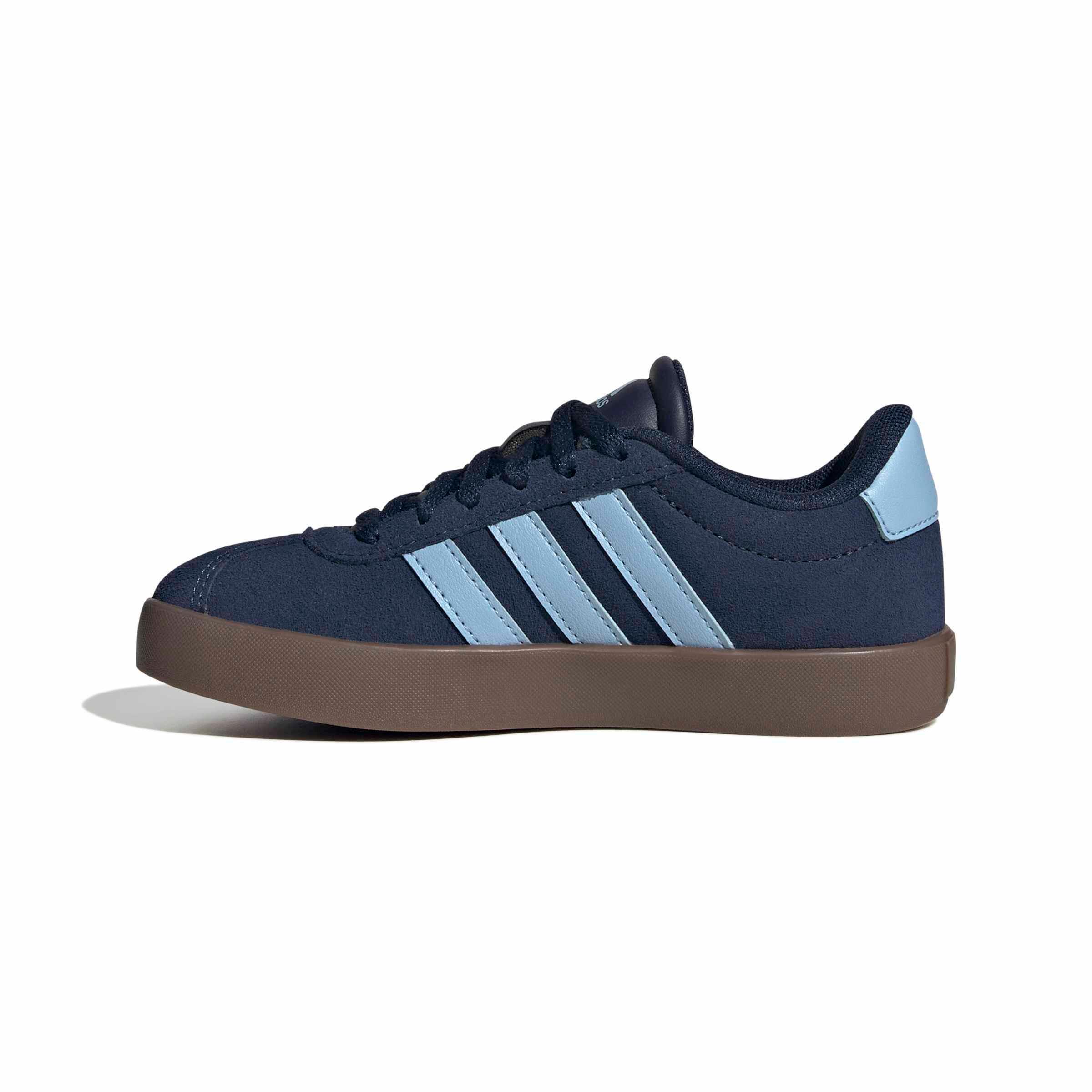 Skateboardschoenen, kind adidas VL Court 3.0 3/7