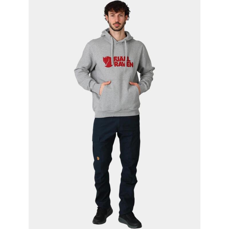 Pulover cu gluga Fjällräven Logo Hoodie M barbati