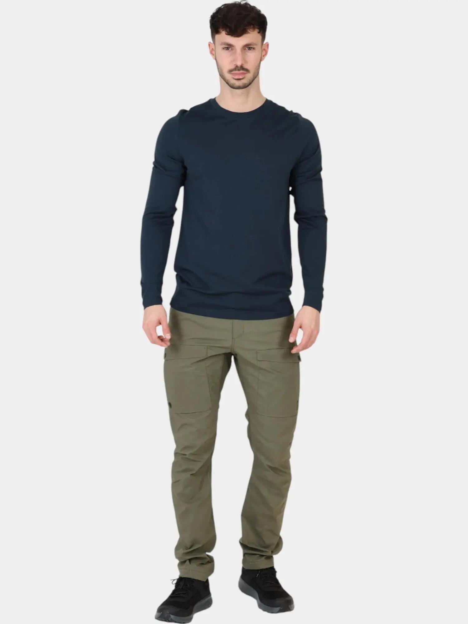 Sport T-Shirt Uomo Abisko Wool LS M 5/7