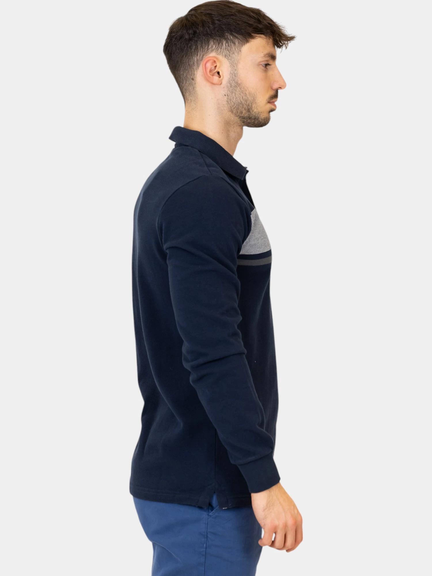 Polo de Hombre TBS KABYEPOL Marino 4/7