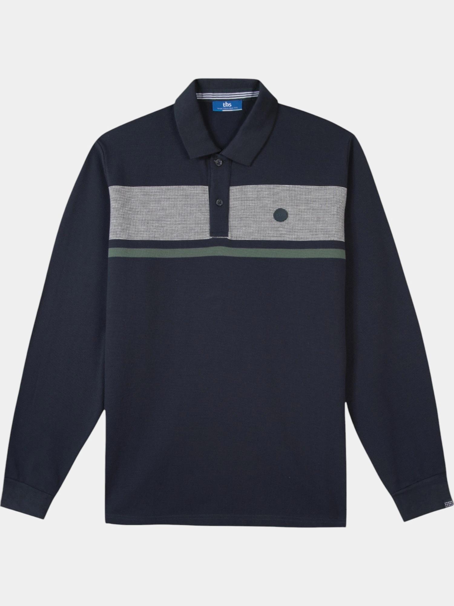 Polo de Hombre TBS KABYEPOL Marino 6/7