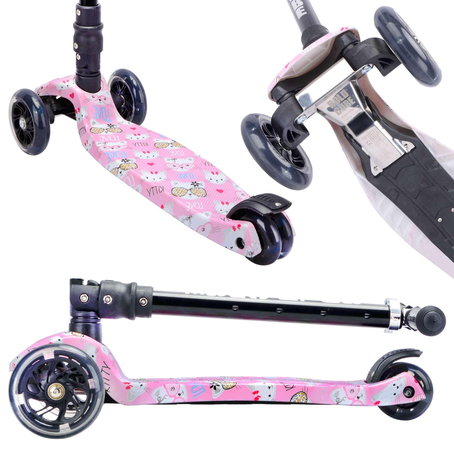 Trottinette / Grande trottinette à 3 roues, Cat Love 6/7