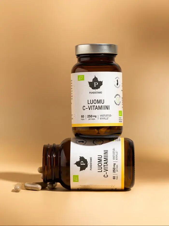 Organikus C-vitamin, 60 kapszula 2/4