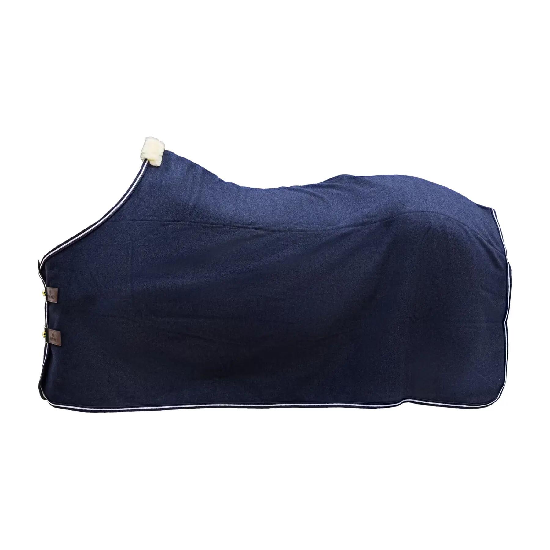 Zweetdeken fleece heavy melange beige 125-5'9 2/7