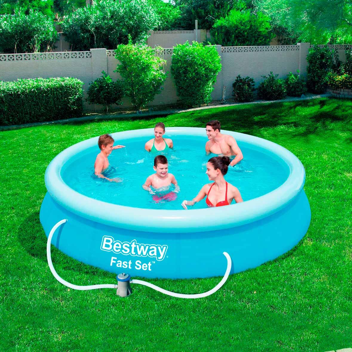 Bestway Fast Set Pool 366x76 cm with pump 4/7