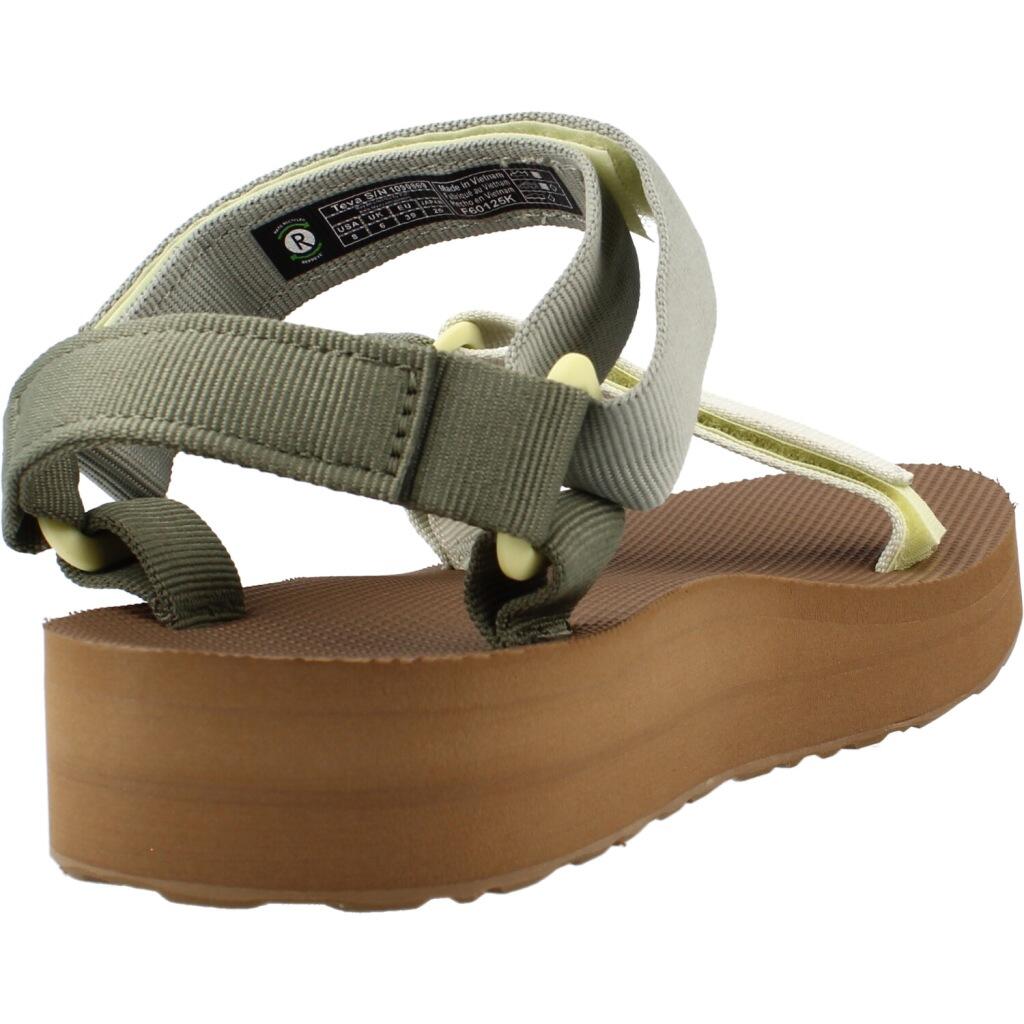 Sandales pour femmes Teva multicolores. 3/5