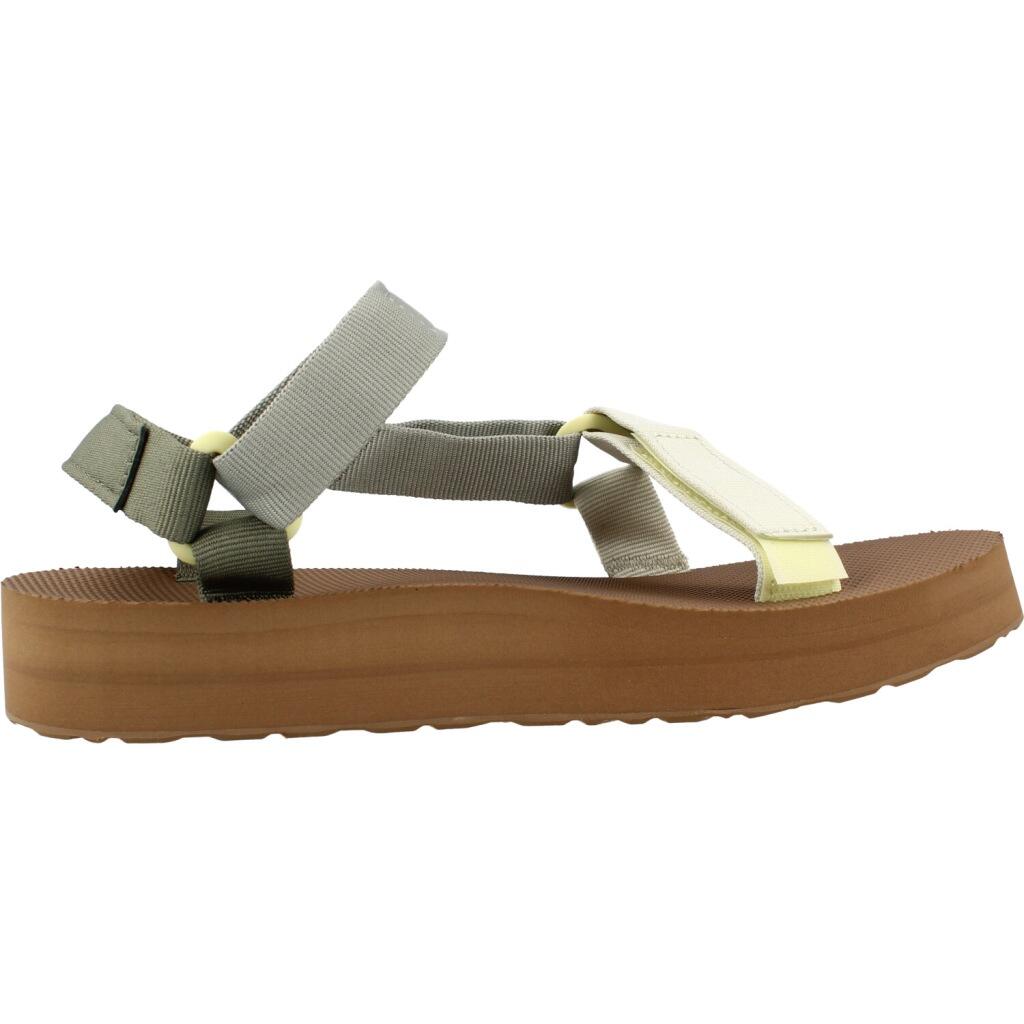 Sandales pour femmes Teva multicolores. 4/5