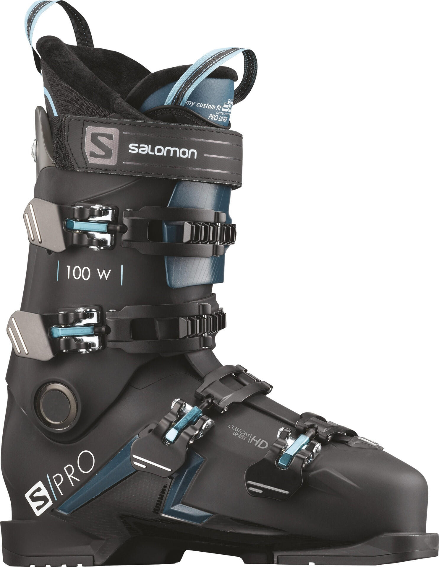 Salomon S/Pro 100 W Black/Blue 2021 2/7