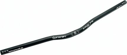Procraft Lenker Pro FR 25,4 mm/9°/685 mm Schwarz - Riser-Lenker für MTB
