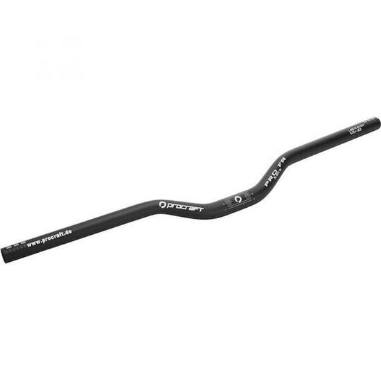 Procraft Lenker Pro FR 25.4 mm/9°/680 mm Schwarz - Riser-Lenker für MTB
