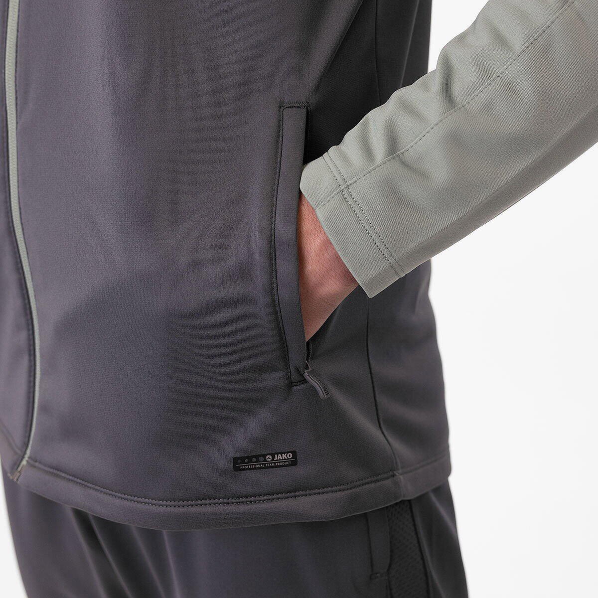 Survêtement Jako Iconic Homme - Gris Tendre, Vert Menthe 5/5