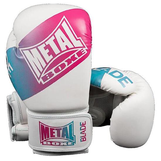 Gants de boxe Metal Boxe Blade Miami Vibe Blanc 14 oz