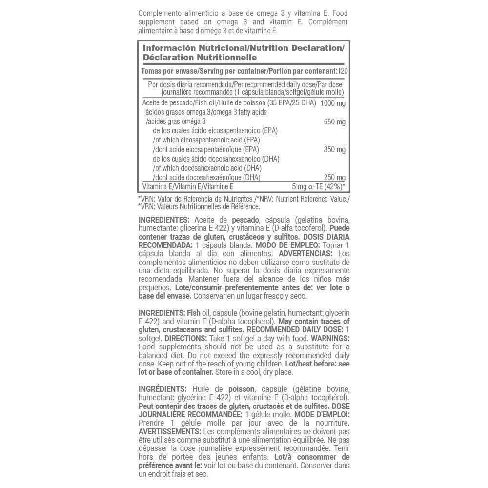 Ultra Omega 3 - 120 capsule molli MASmusculo 4/5