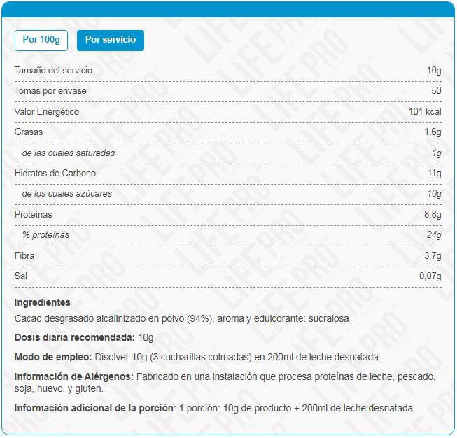 Procao instant - 500g de LifePRO 2/3