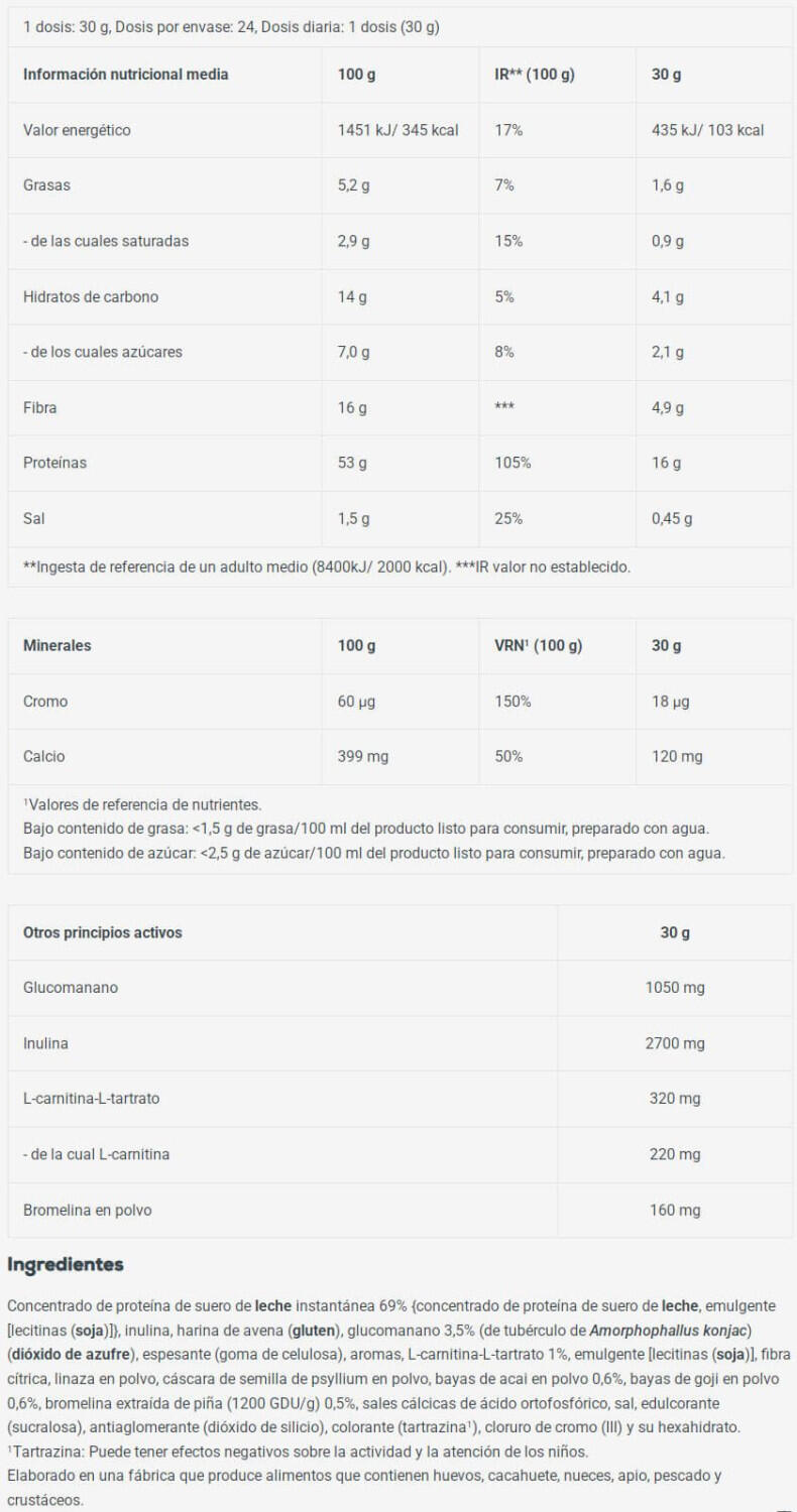 Diet shake - 720g Vanille de Biotech USA 4/5