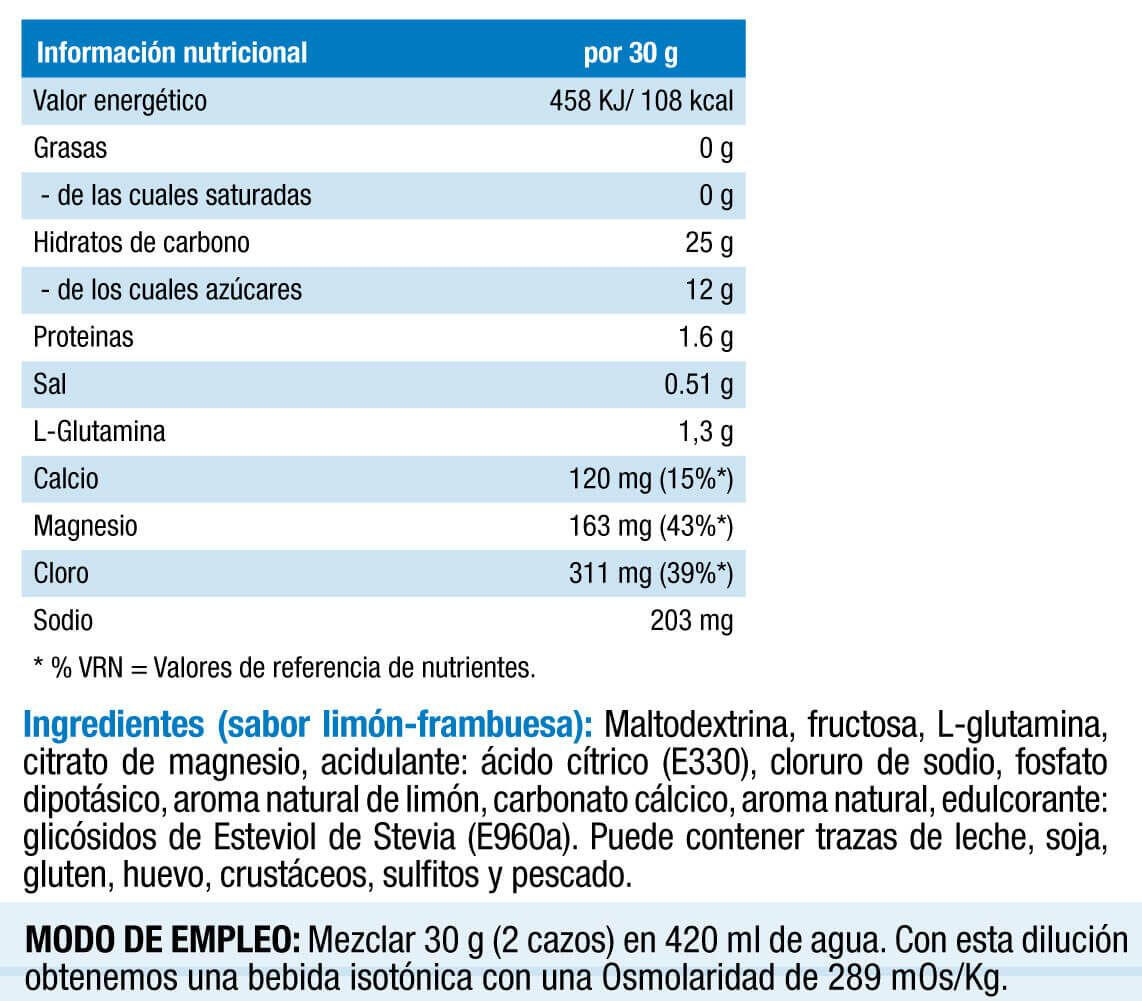 Iso Energy 1:0,8 Series - 900g Framboise Limonade de Victory Endurance 2/3