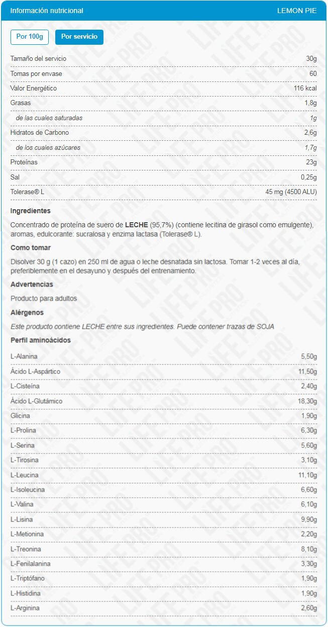 Whey Protein Dragon Ball Super Edición Limitada Goku - 1.8Kg Pastel de Limón Lif 2/3