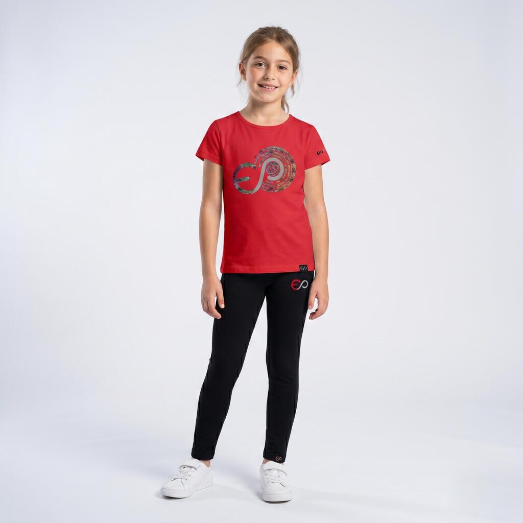 Set with short sleeves and Kadema leggings