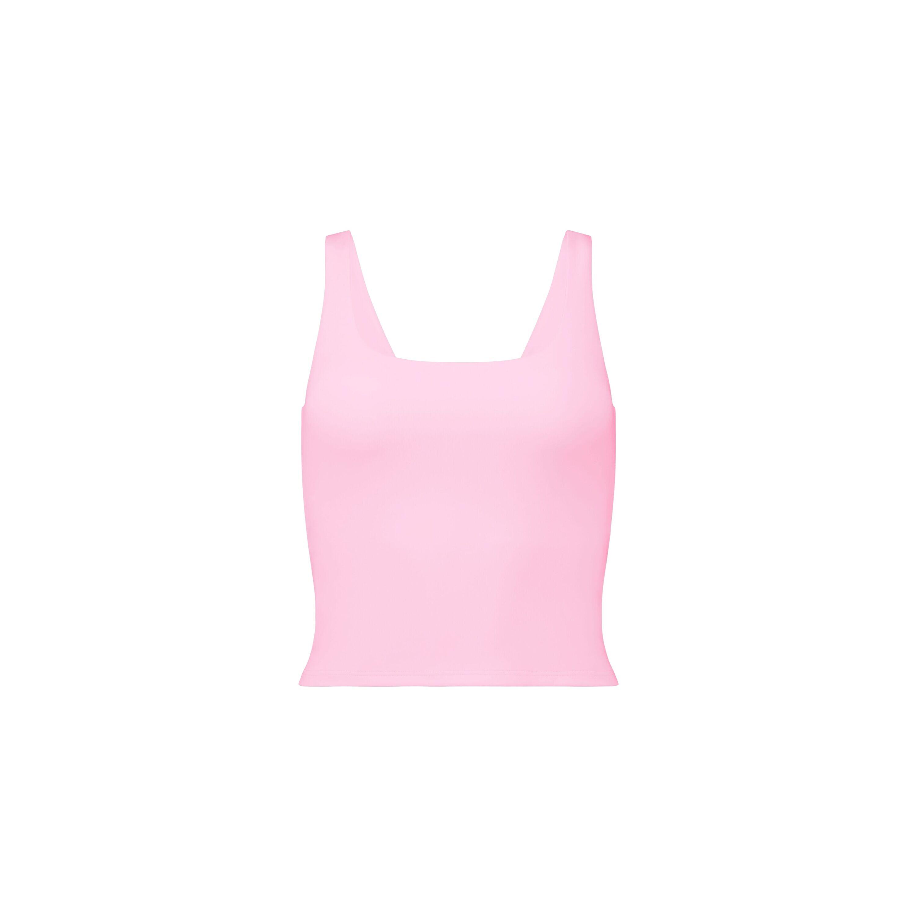 Dames Top Pureluxe Built-In Bra Tank Met Brede Draagbanden 2/5