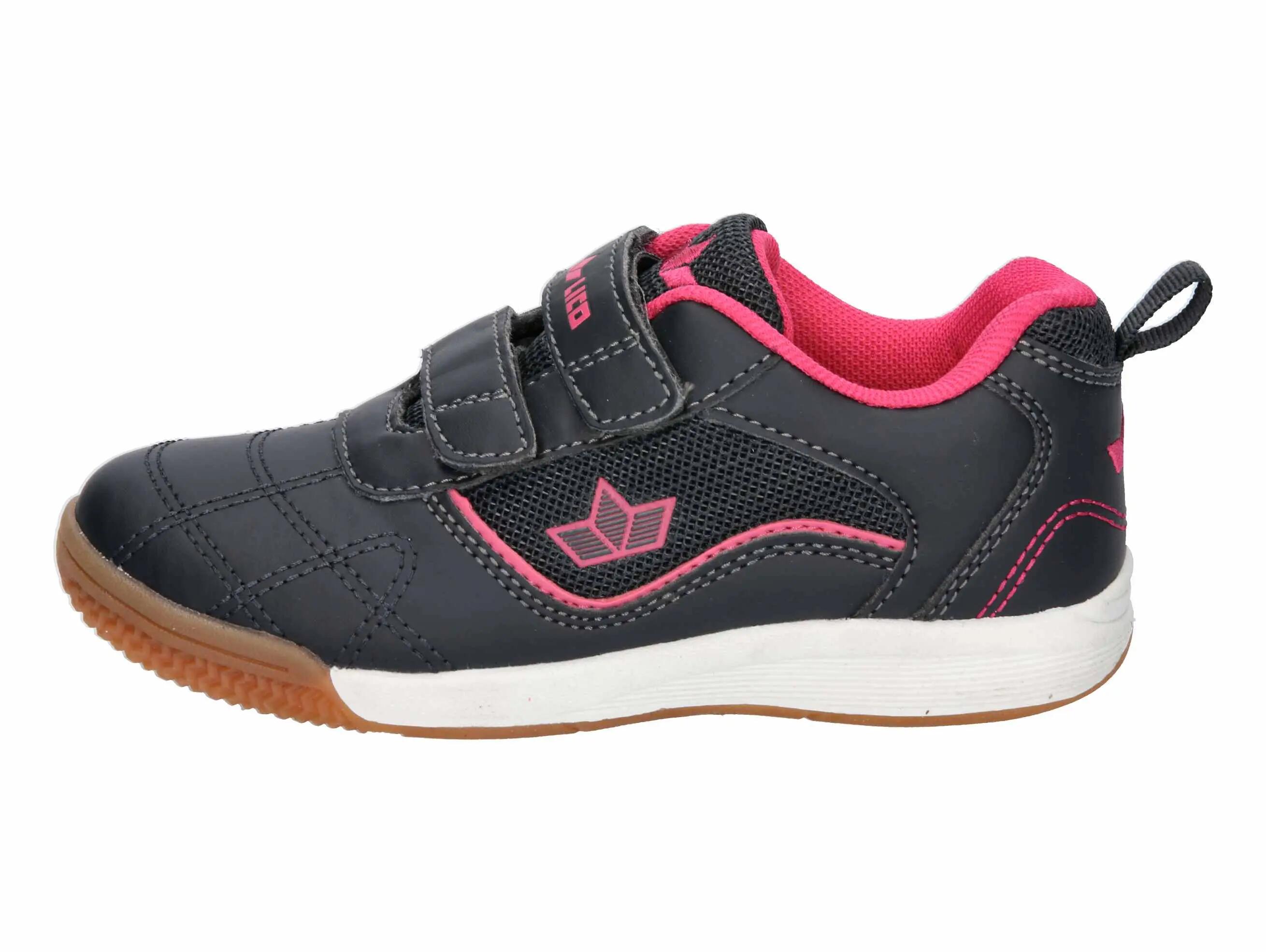 Chaussures - gymnastique - filles - velcro, nylon - jaime v - bleu foncé 2/6