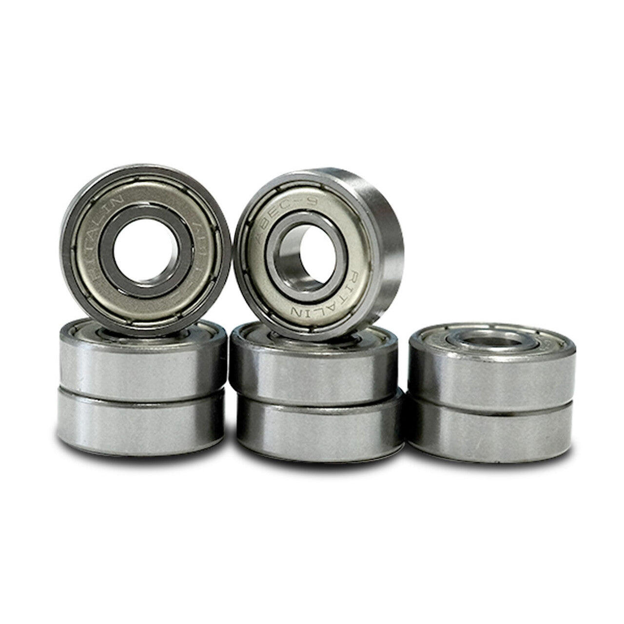 YOCAHER - Rodamientos para patineta - Abec 9 Ritalin - Cromados 3/4