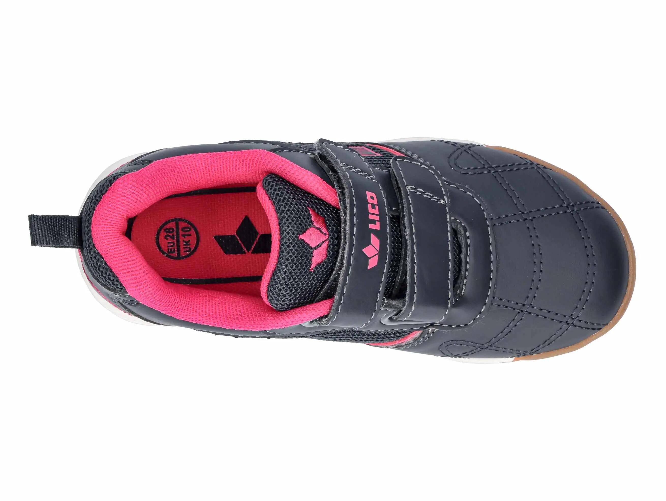 Chaussures - gymnastique - filles - velcro, nylon - jaime v - bleu foncé 5/6