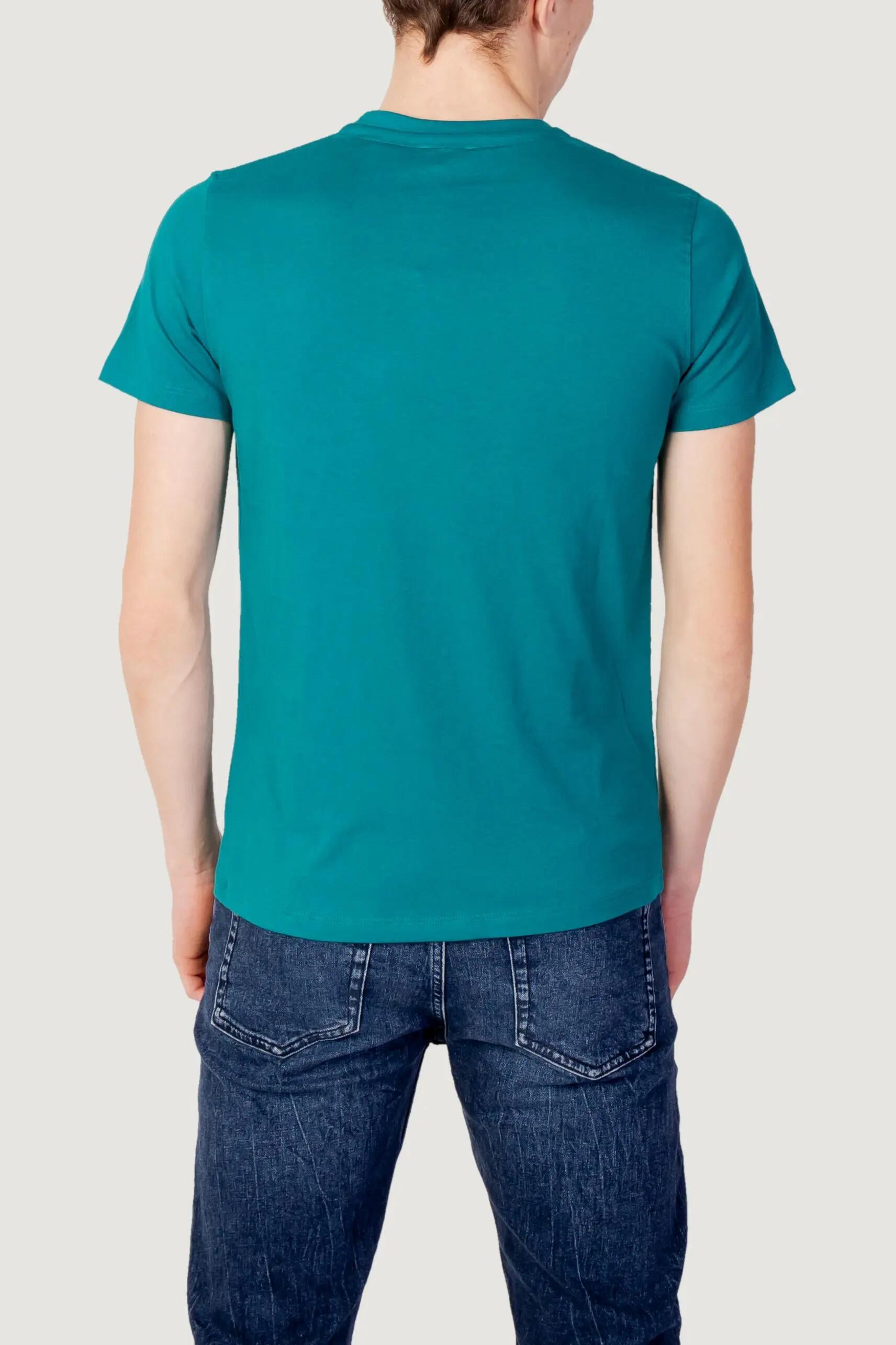 t-shirt crop top MICK HOMME vert 3/4