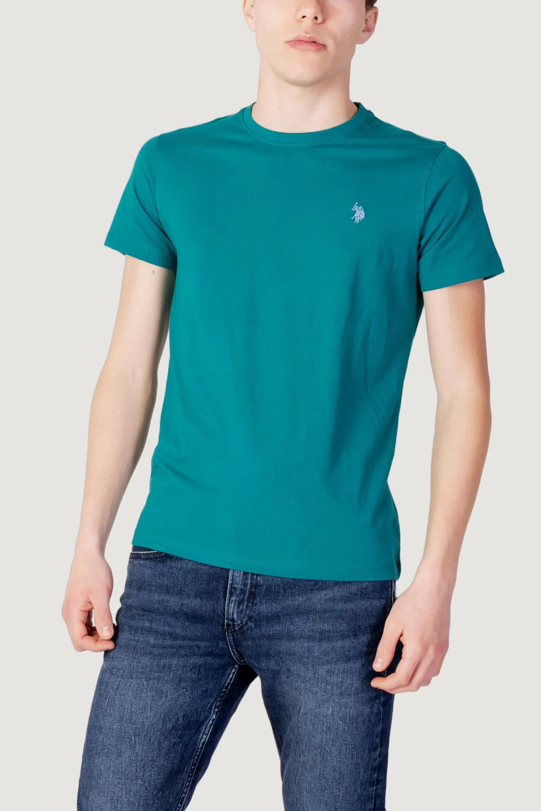 t-shirt crop top MICK HOMME vert 4/4
