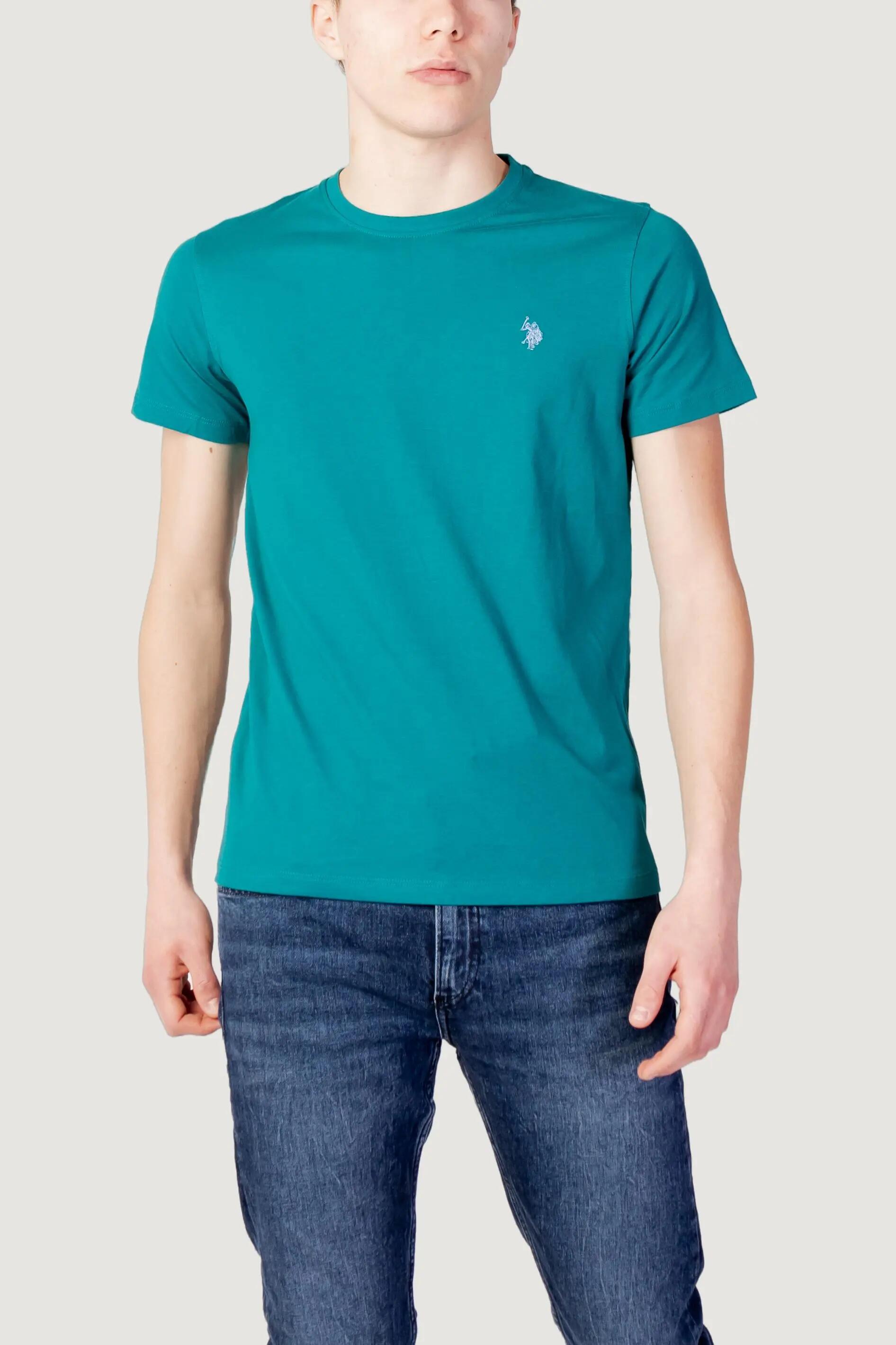 t-shirt crop top MICK HOMME vert 1/4