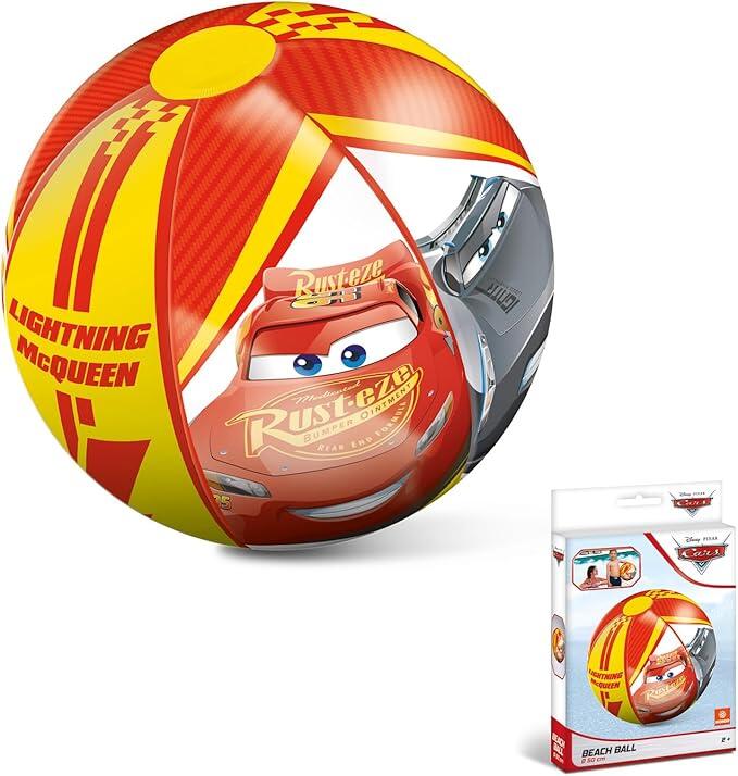 Mondo aufblasbarer Ball 50 cm Autos 3/3