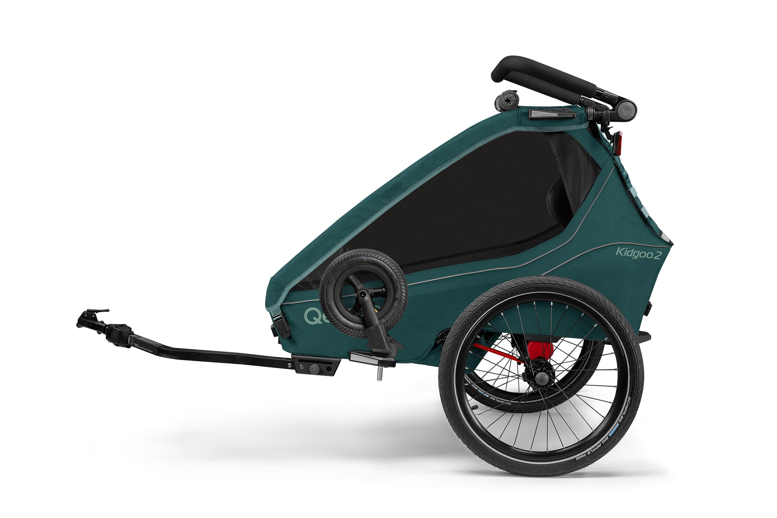 Qeridoo fietskar Kidgoo 2 Pacific Blue 3/5