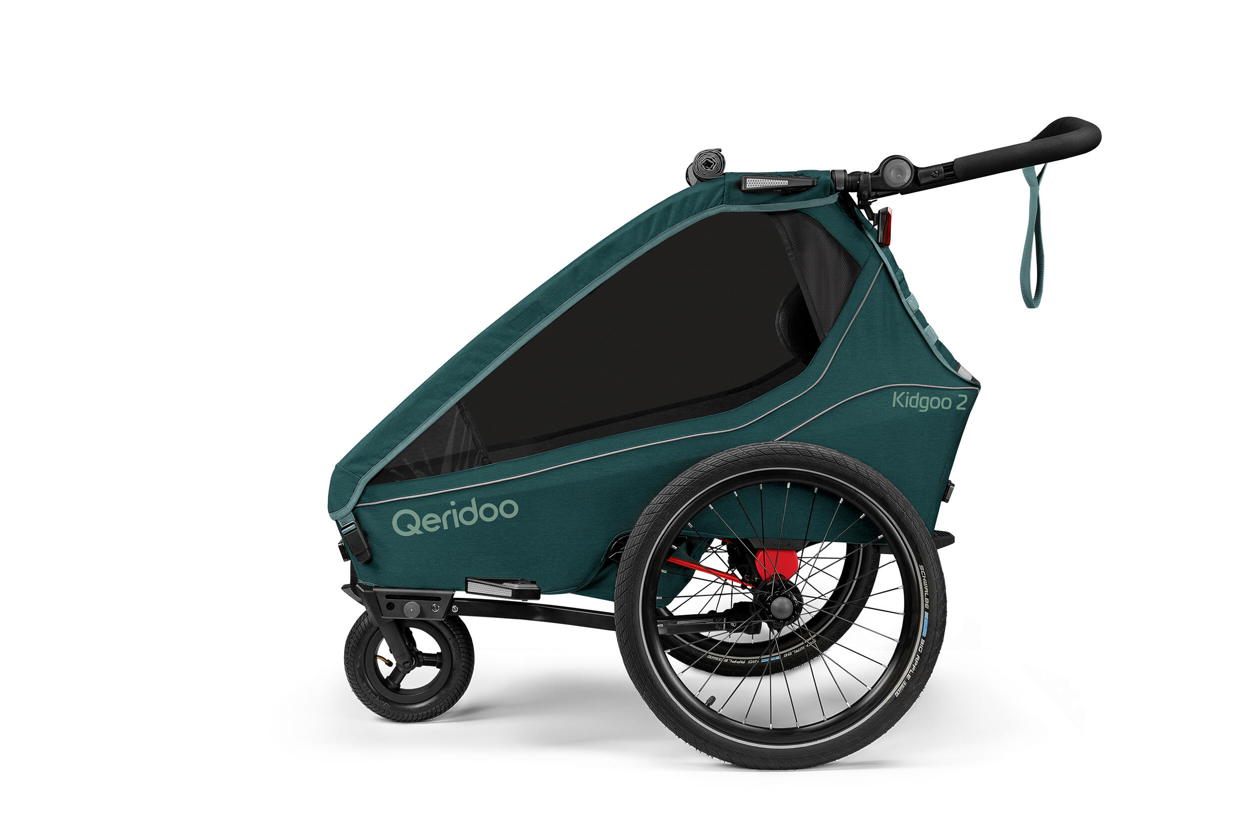 Qeridoo fietskar Kidgoo 2 Pacific Blue 2/5