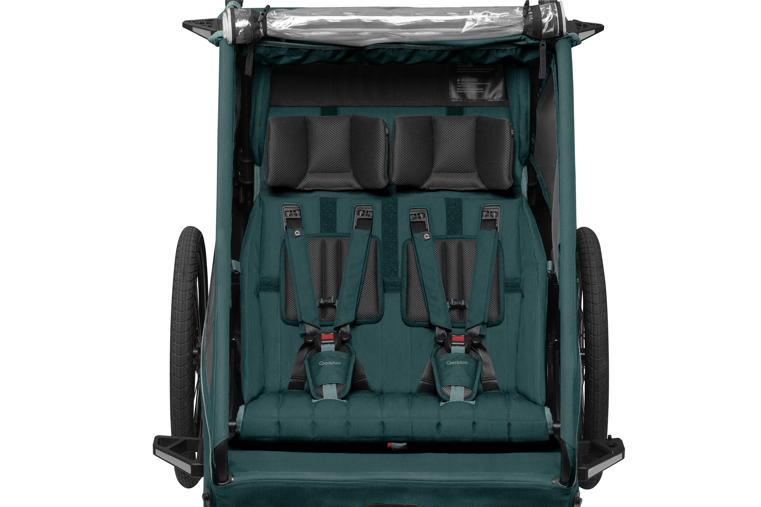 Qeridoo fietskar Kidgoo 2 Pacific Blue 4/5