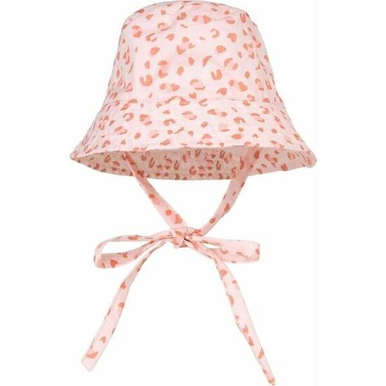 Swim Essentials Chapeau de soleil - Vieux rose - Leopard - 2 à 4 ans