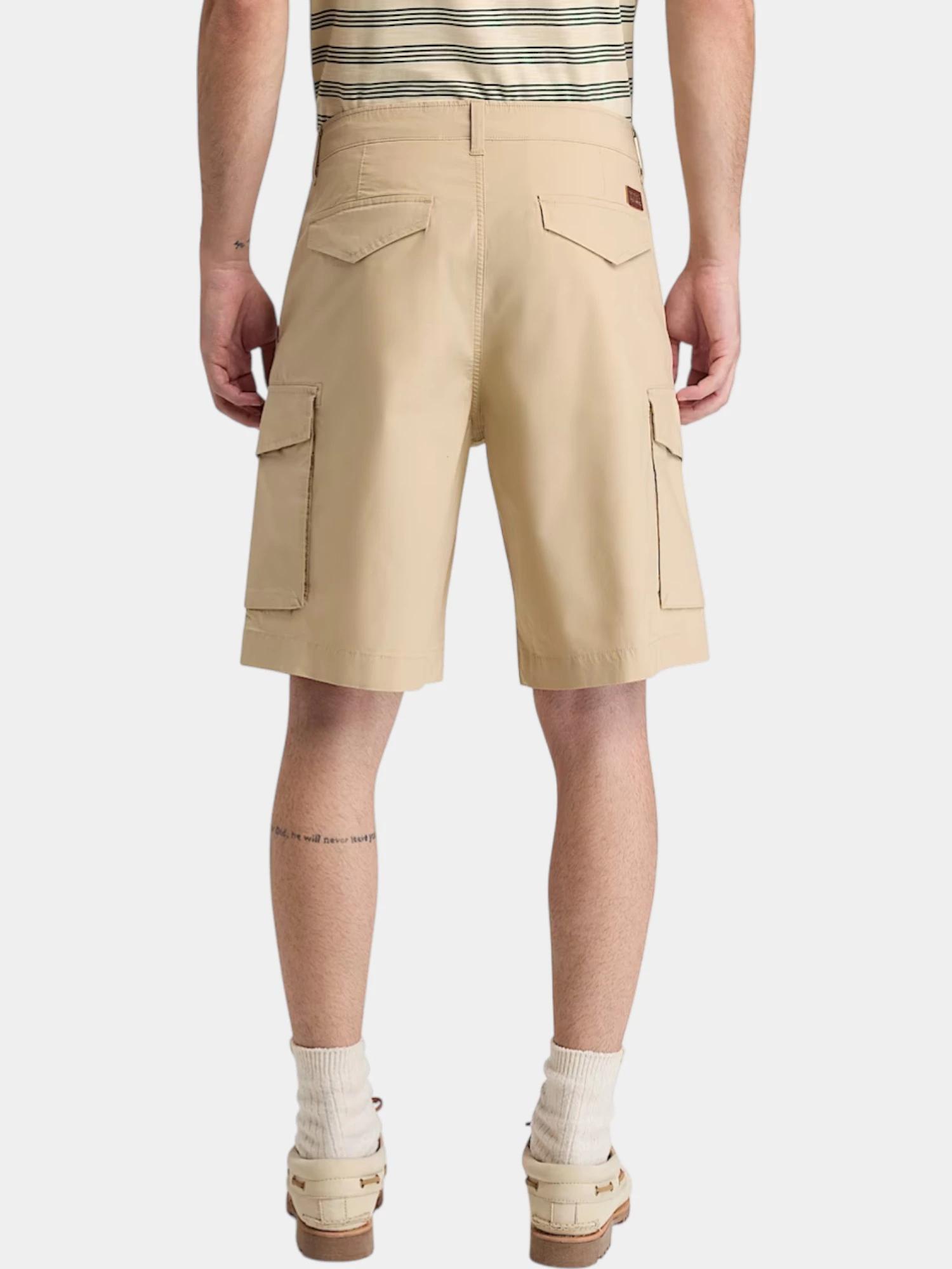 Pantaloncini Cargo Uomo Poplin 2/4