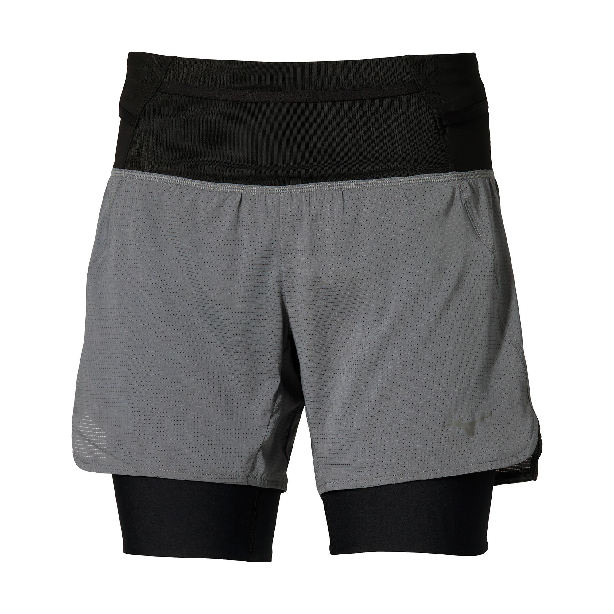 Spodenki do biegania damskie Mizuno Trail Multipocket 2in1 3/3