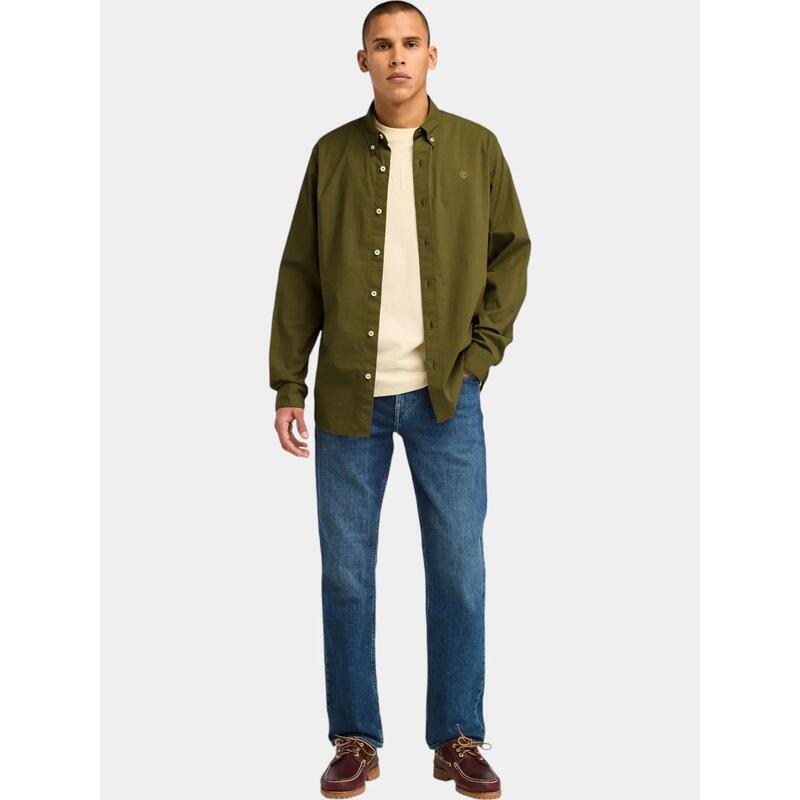 Camasa cu maneci lungi Stretch Poplin Shirt barbati