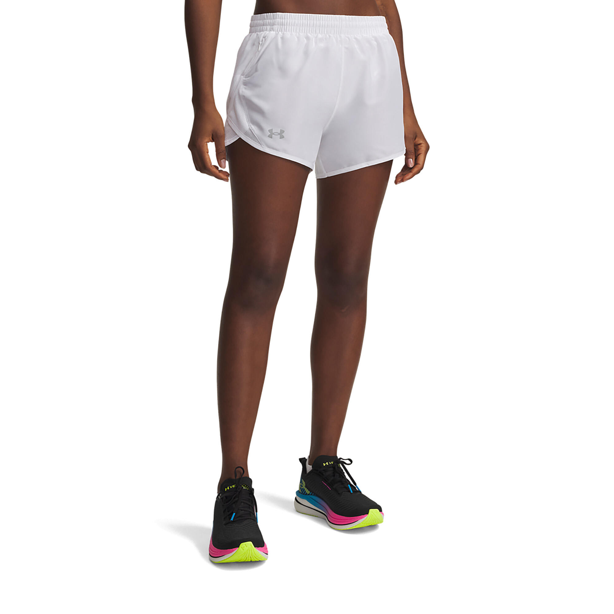 Pantalones cortos para correr de mujer Under Armour Fly By 3" 4/4