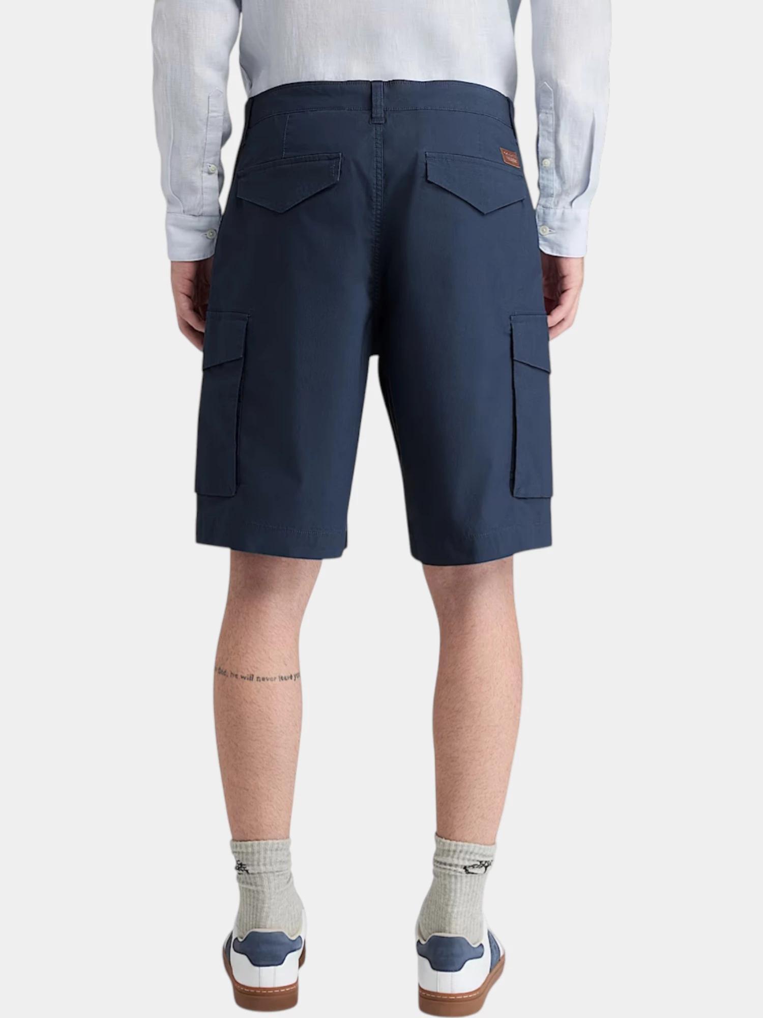 Pantaloncini Cargo Uomo Poplin 2/4